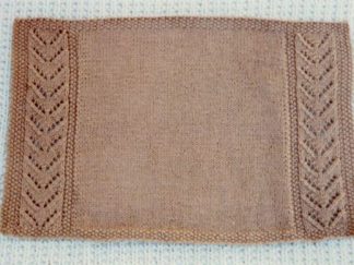 Lace Placemat - - Knit ePattern 