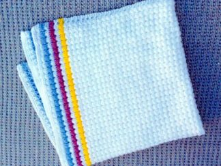 Puff Stitch Baby Blanket - - Knit ePattern 