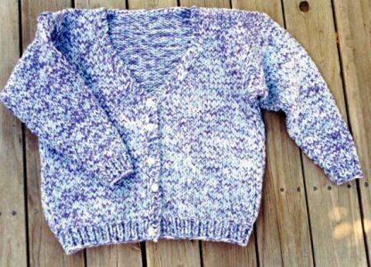 Super Quick Cardigan - - Knit ePattern 
