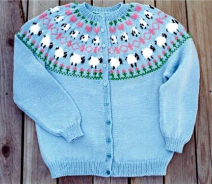 Sheep Cardigan - - Knit ePattern 