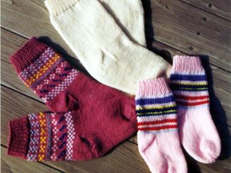 Sock Slippers - - Knit ePattern 