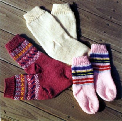 Sock Slippers - - Knit ePattern 
