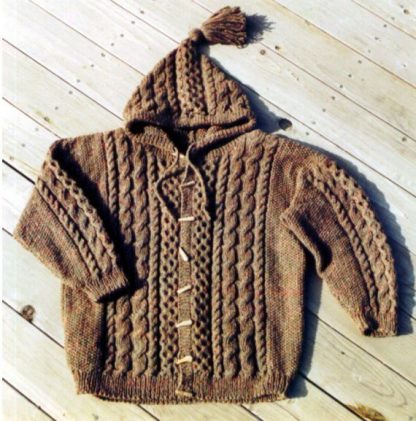Aran Jacket - - Knit ePattern 