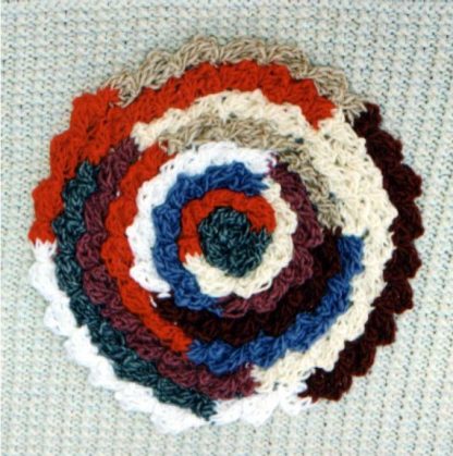Quick Rope Placemat - - Knit ePattern 