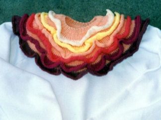 Ruffle Yoke Sweatshirt - - Knit ePattern 