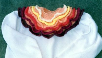 Ruffle Yoke Sweatshirt - - Knit ePattern 