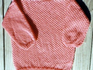 Easy Open Work Sweater - - Knit ePattern 