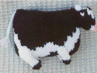 Lazy Cow Toy or Tea Cozy - - Knit ePattern 