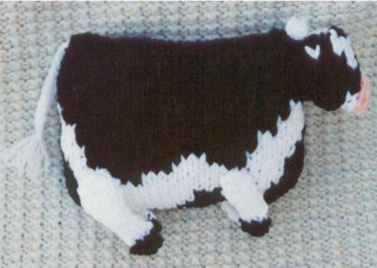 Lazy Cow Toy or Tea Cozy - - Knit ePattern 