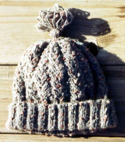 Aran Hat - - Knit ePattern  - Image 2