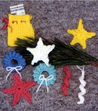 Quick Ornaments - - Knit ePattern 