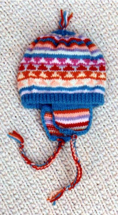 Baby' s Peruvian Hat - - Knit ePattern 