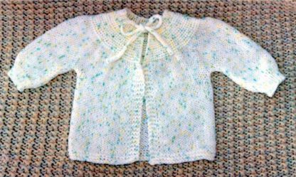 Easy Infant Sweater - - Knit ePattern 