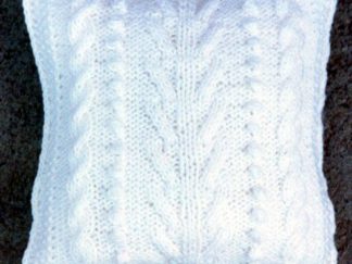 Aran Pillow - - Knit ePattern 