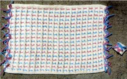 Laced Up Placemats - - Knit ePattern 