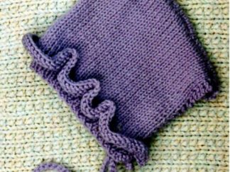 Easy Baby Bonnet - - Knit ePattern 