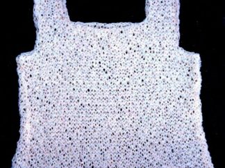 Fast Knit Mesh Top - - Knit ePattern 