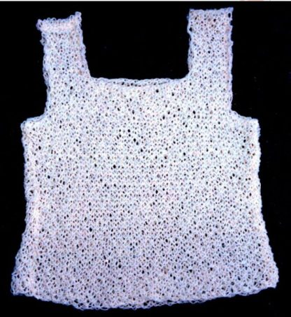 Fast Knit Mesh Top - - Knit ePattern 