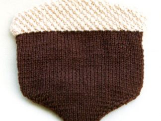 Acorn Potholder - - Knit ePattern 