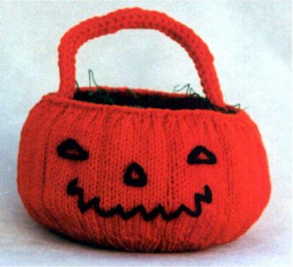 Pumpkin Centerpiece Bowl - - Knit ePattern 