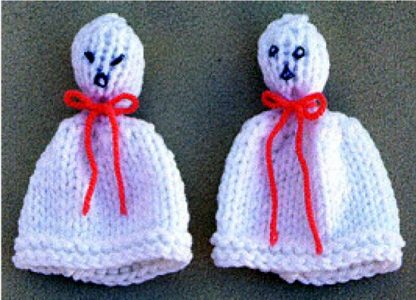 Ghostly Party Favors - - Knit ePatterns 