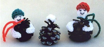 Pine Cone Ornaments - - Knit ePatterns 
