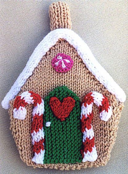 Gingerbread House - - Knit ePatterns 