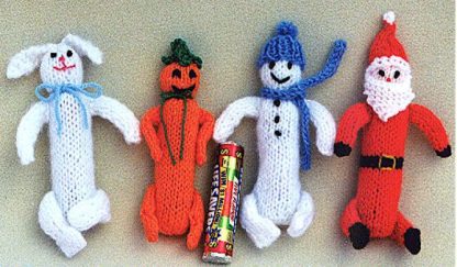 Roll Candy Party Pals - - Knit ePatterns 
