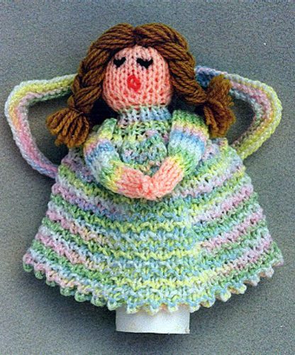 Angel Table Decoration or Tree Top - - Knit ePatte 