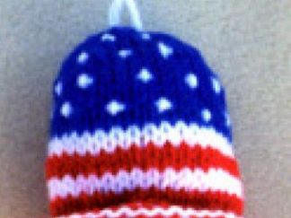 Americana Bell Ornament - - Knit ePatterns 