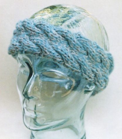 Giant Cabled Headband - - Knit ePatterns 