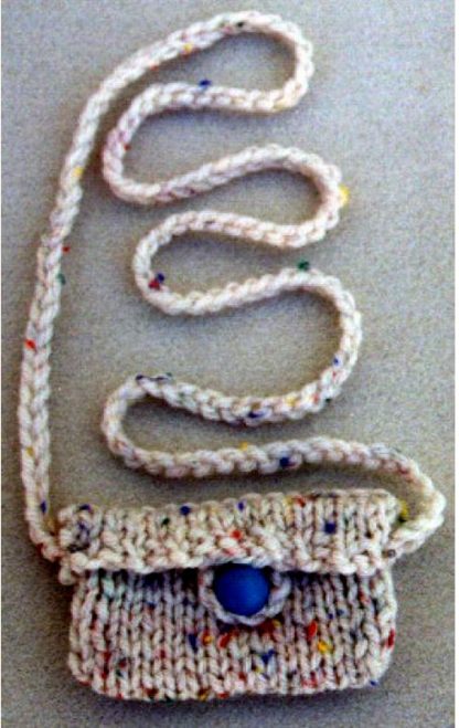 Mini Neck Purse - - Knit ePattern 