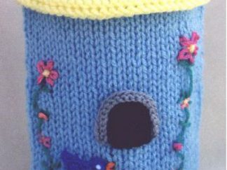 Birdhouse Bank - - Knit ePattern 