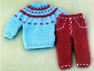 Jeans and Sweater Potholder - - Knit ePattern 