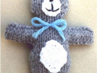 Quick Mini Teddy Bear - - Knit ePattern 