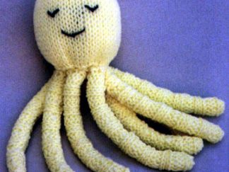 Soft Octopus Toy - - Knit ePattern 