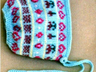 Ethnic Baby Hat - - Knit ePattern 