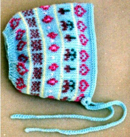 Ethnic Baby Hat - - Knit ePattern 