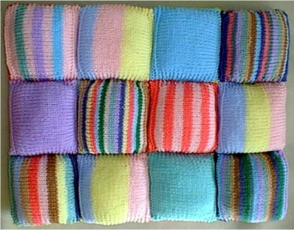 Puffy Pet Bed - - Knit ePattern 