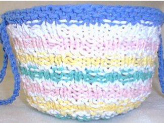 Hanging Planter - - Knit ePattern 