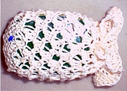 Fish Soap Holder / Scrubber - - Knit ePattern 