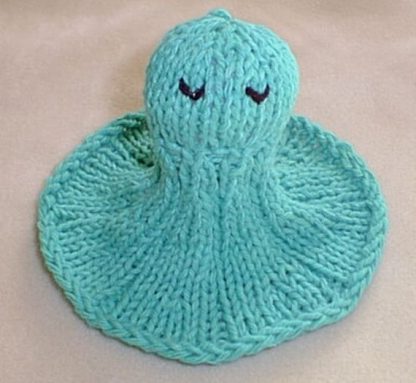 Octopus Dish Scrubber - - Knit ePattern 