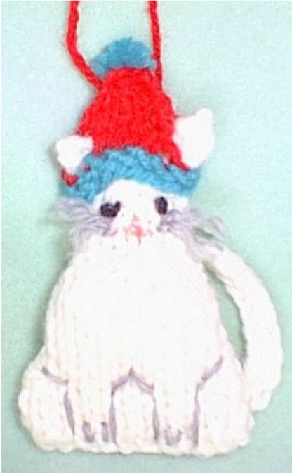 Christmas Kitten - - Knit ePattern 