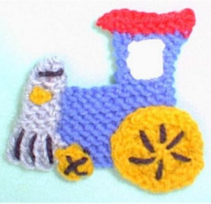 Toy Train Ornament - - Knit ePattern 
