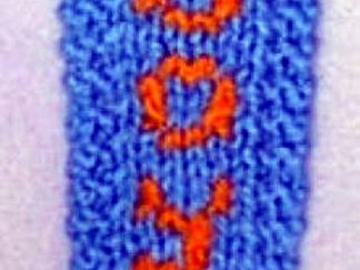 Joy-Ous Banner Ornament - - Knit ePattern 