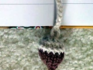 Acorn Book Mark - - Knit ePattern 