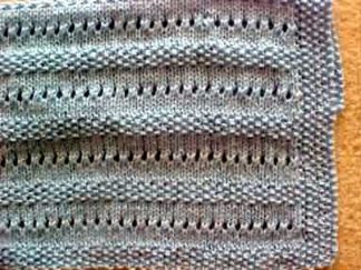 Fun Stitch Baby Blanket - - Knit ePattern 