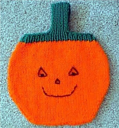 Pumpkin Treat Bag - - Knit ePattern 