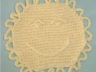 Mr. Sunshine Potholder - - Knit ePattern 