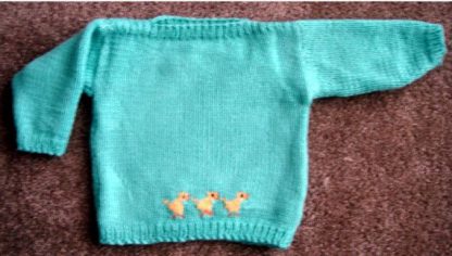 Duck Pullover Sweater - - Knit ePattern 
